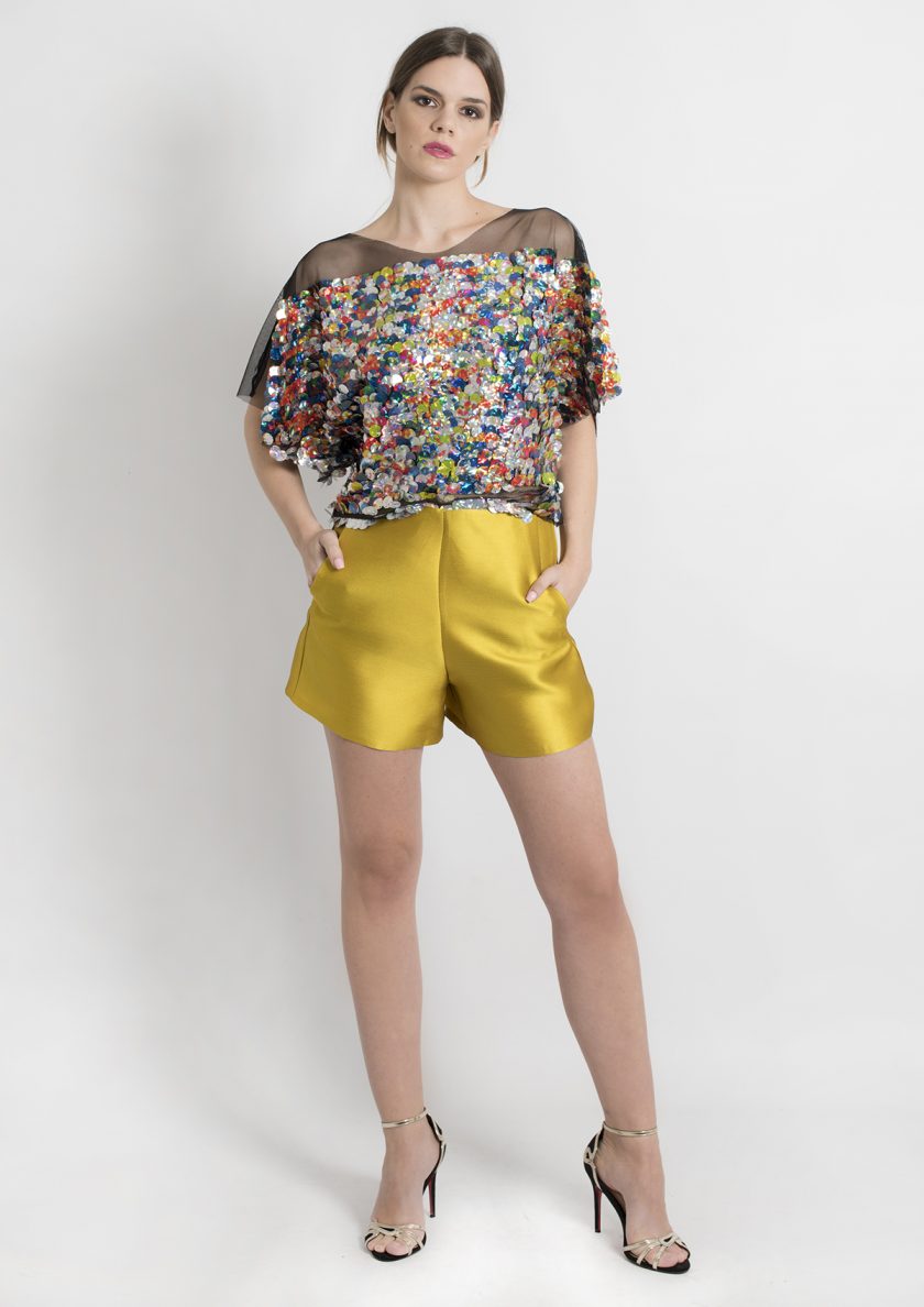 Top lentejuela Colores