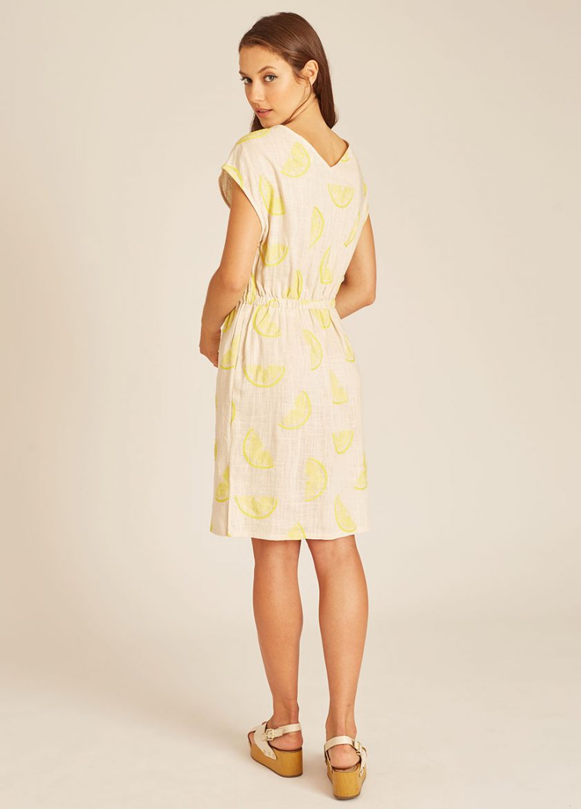 Vestido Corto Limón - Imagen 3