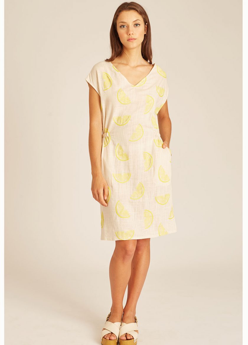 Vestido Corto Limón