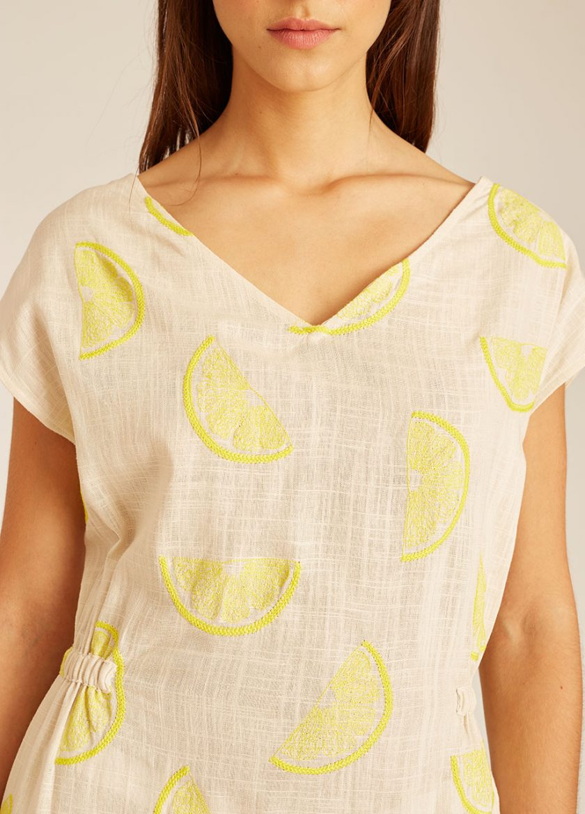 Vestido Corto Limón - Imagen 4
