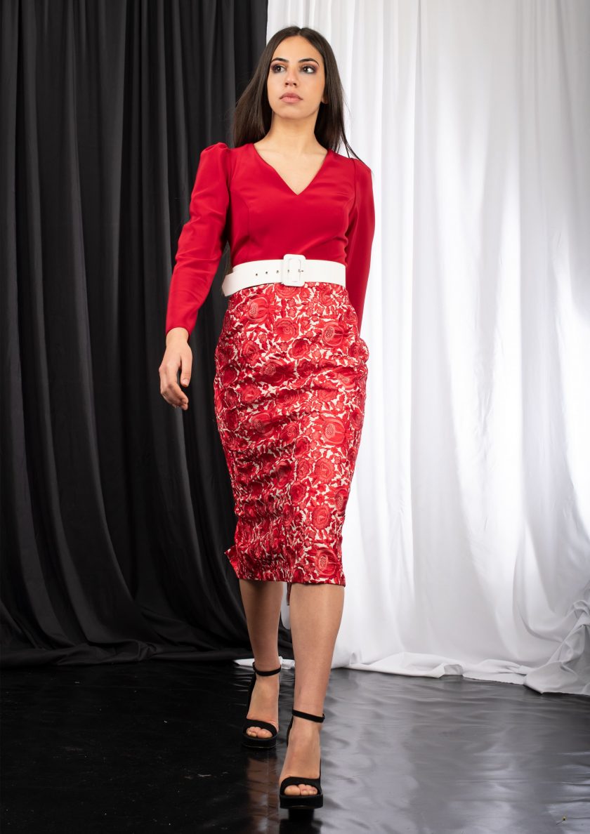 Vestido Bordado