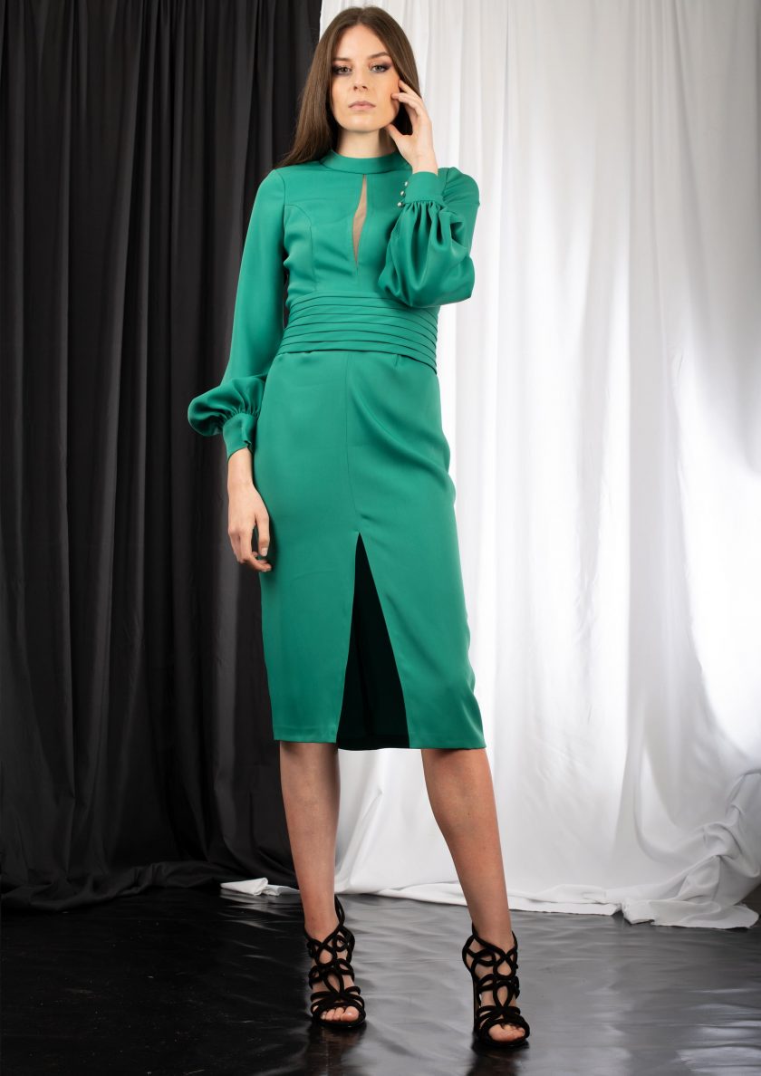 Vestido Halter Midi - Imagen 2