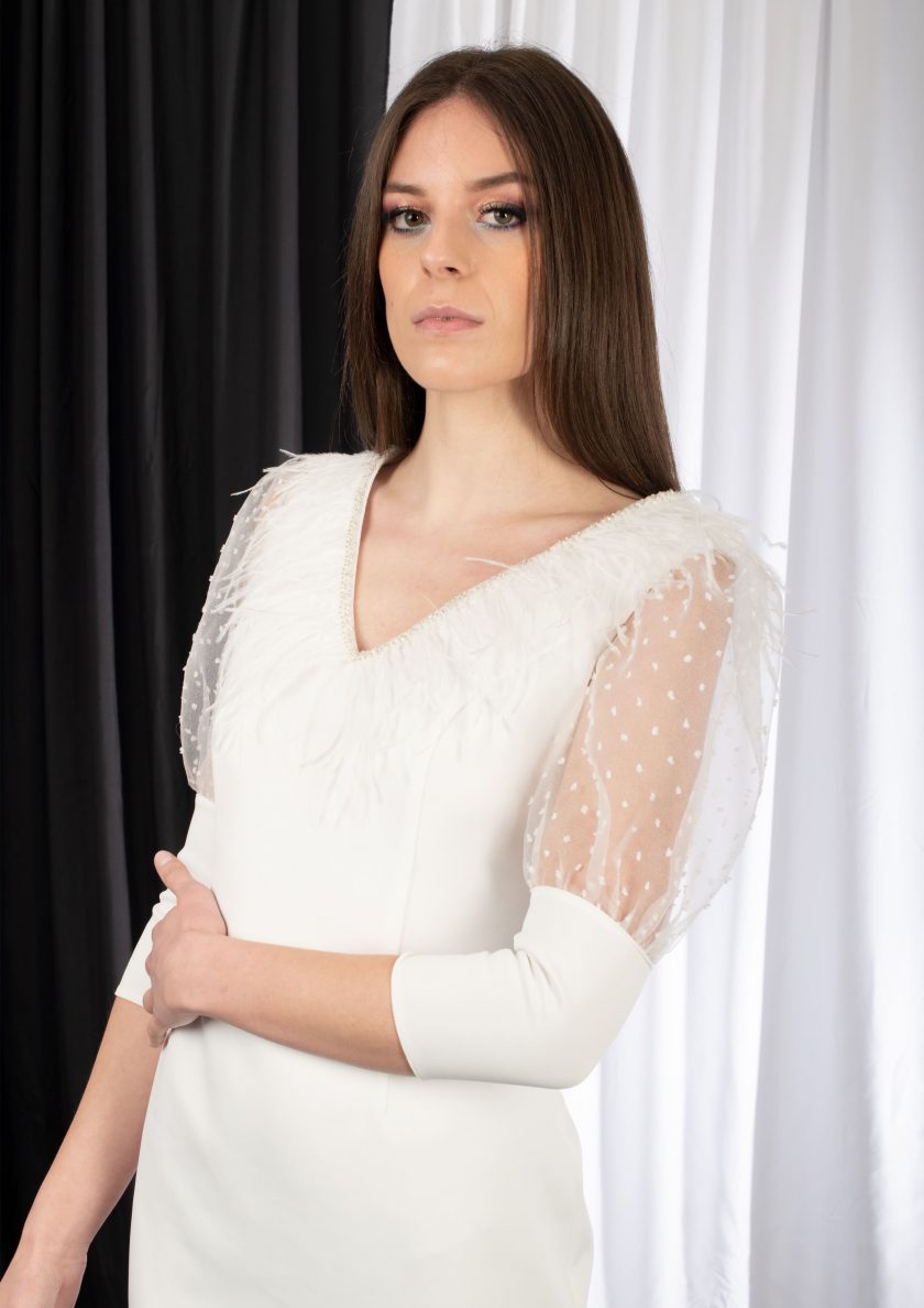 Vestido Mangas Globo - Imagen 2