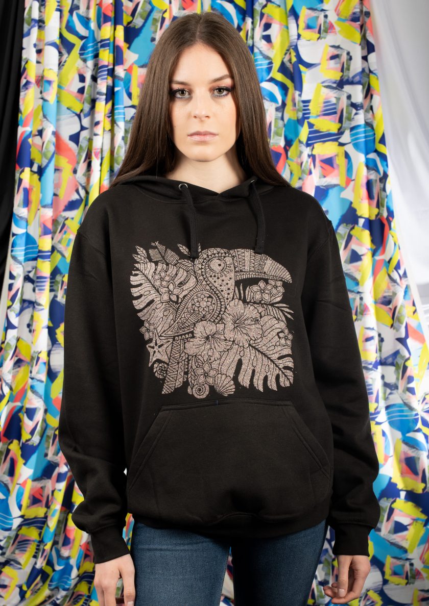 Sudadera Tucán Glitter