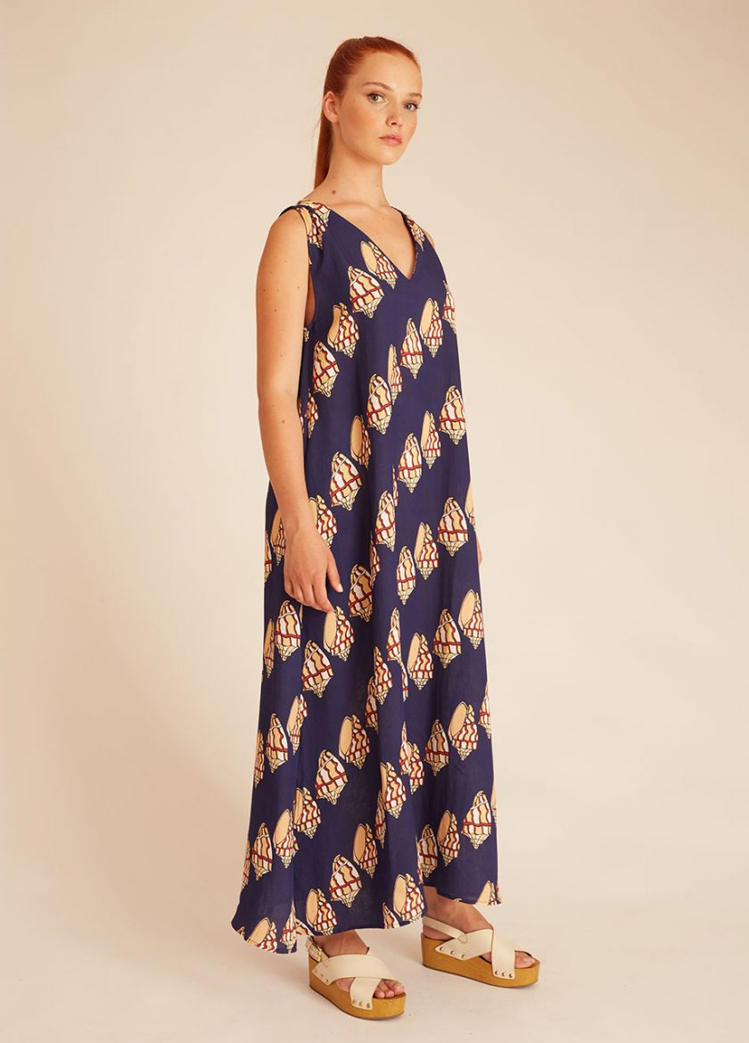 Vestido Largo Conchas - Imagen 3