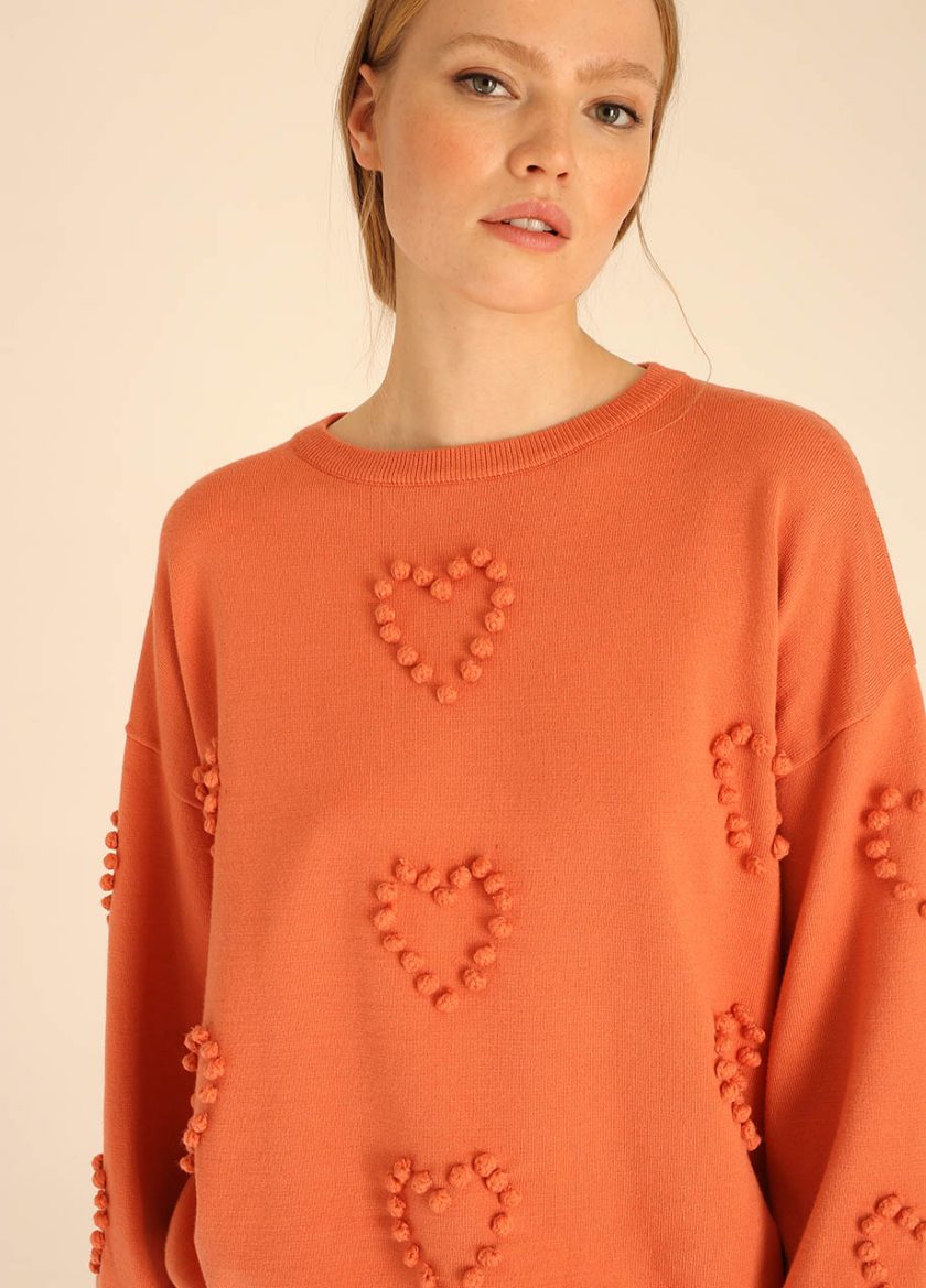 Jersey Corazones 3D Peach - Imagen 3