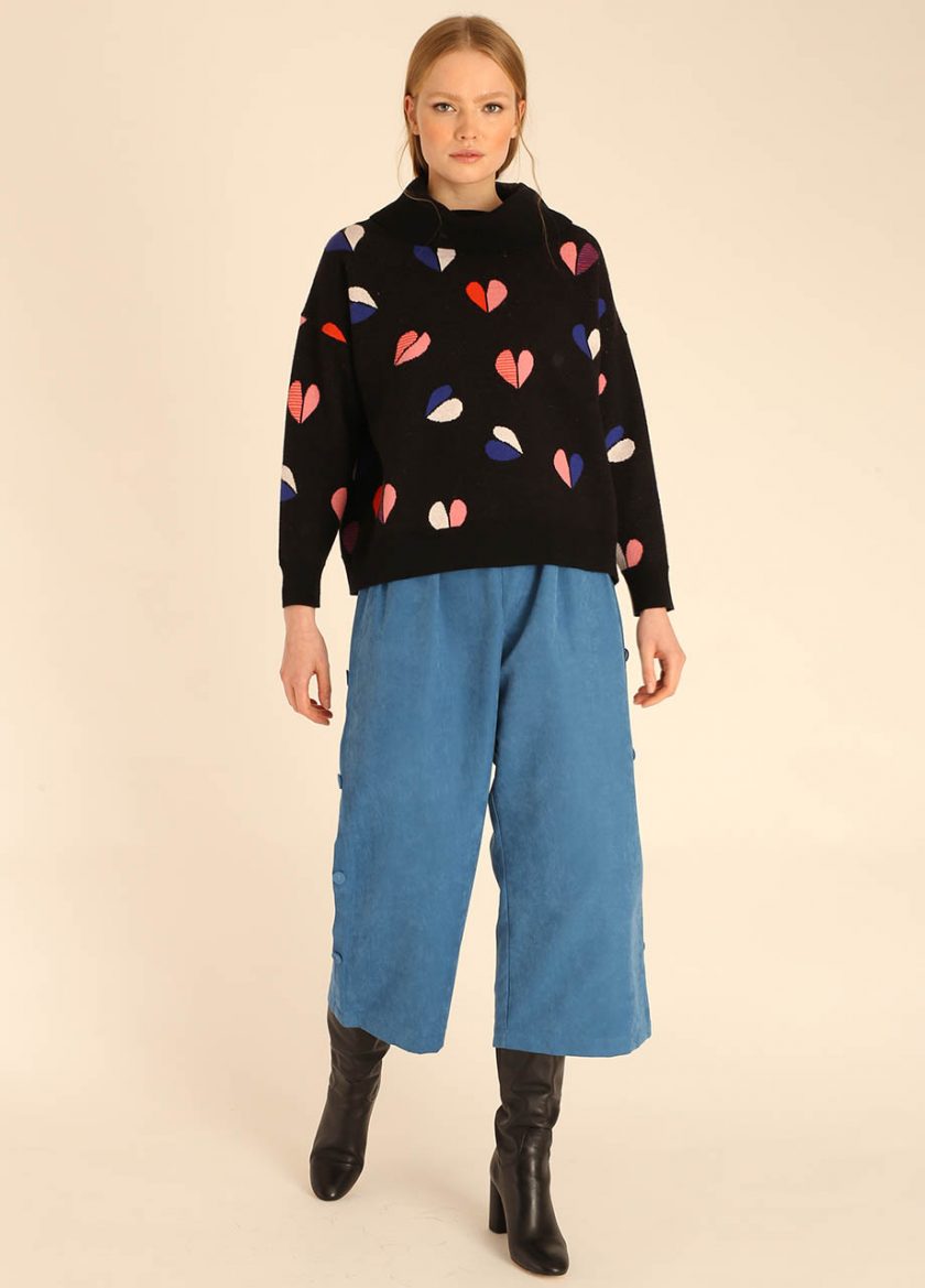 Jersey Corazones Print