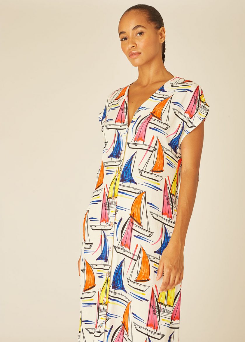 Vestido Camisero Boats - Imagen 3