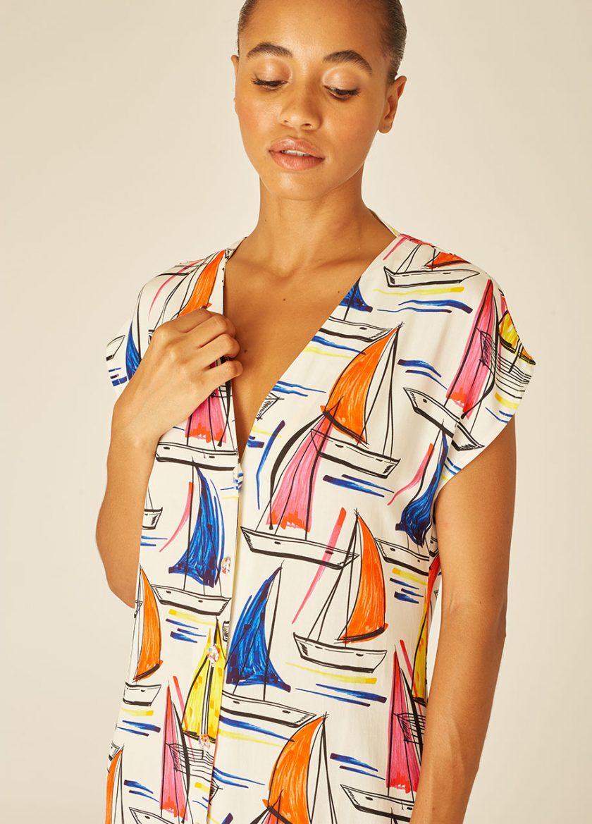 Vestido Camisero Boats - Imagen 4