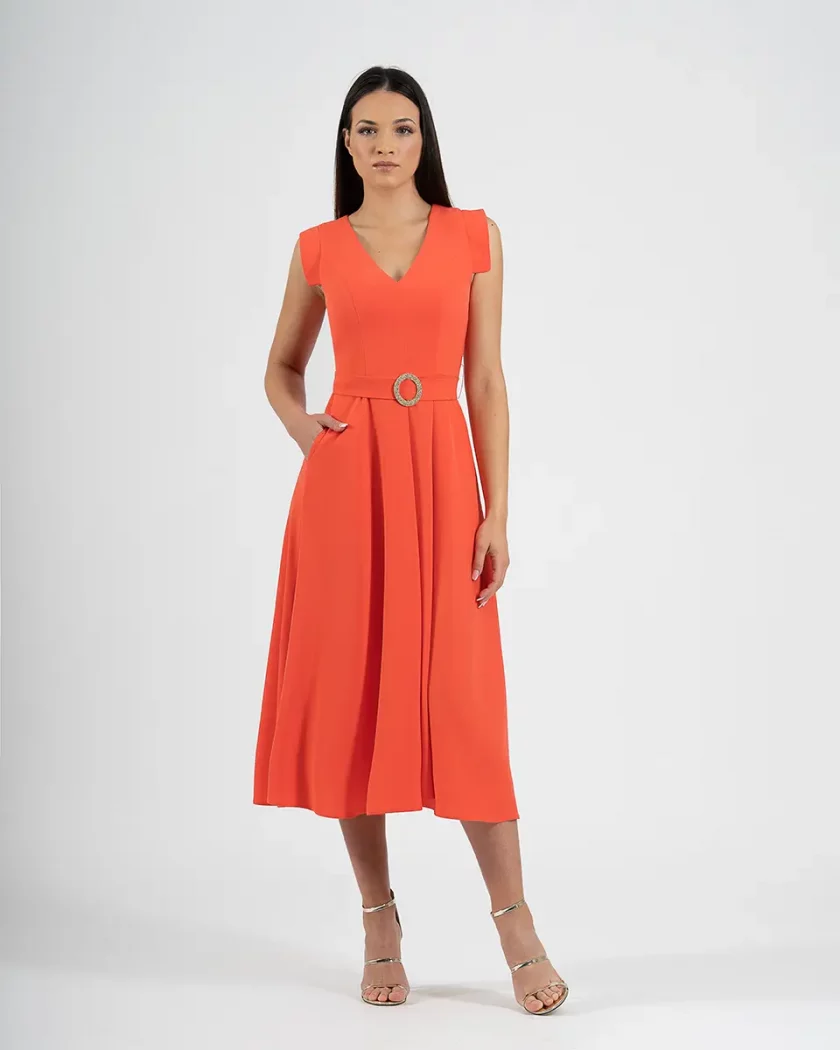 Vestido Royal Escote pico